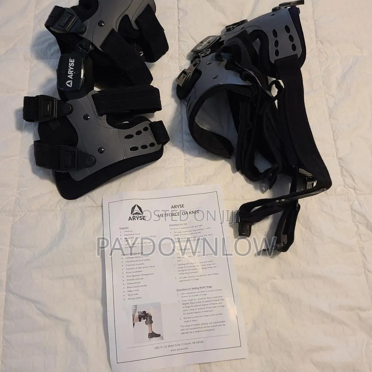 Aryse Metforce Adjustable Oa Knee Brace - New