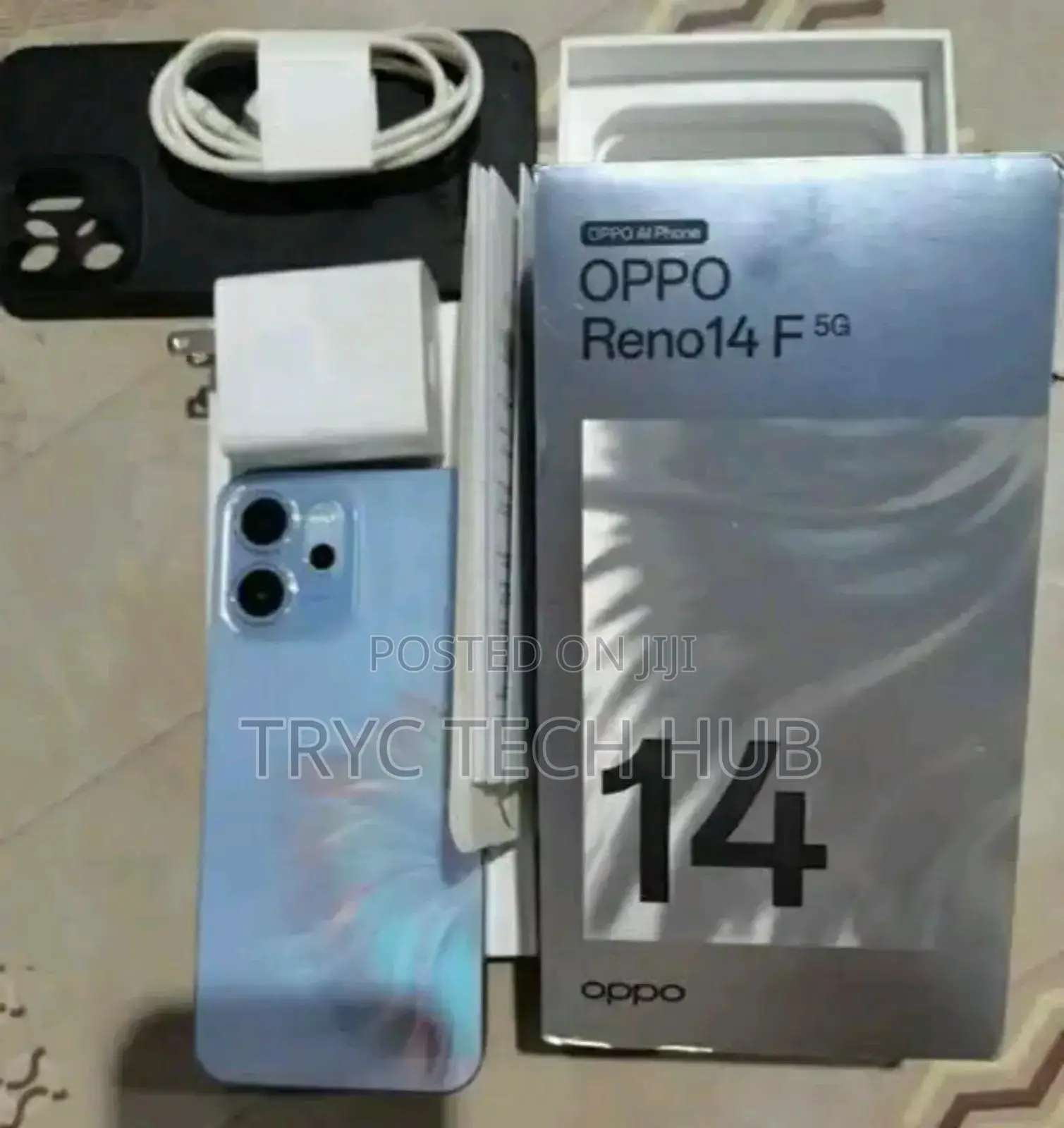 New Oppo Reno14 F 512 GB Gray