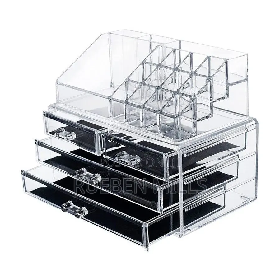 4 Drawers Make Up Organizer for Women Girls