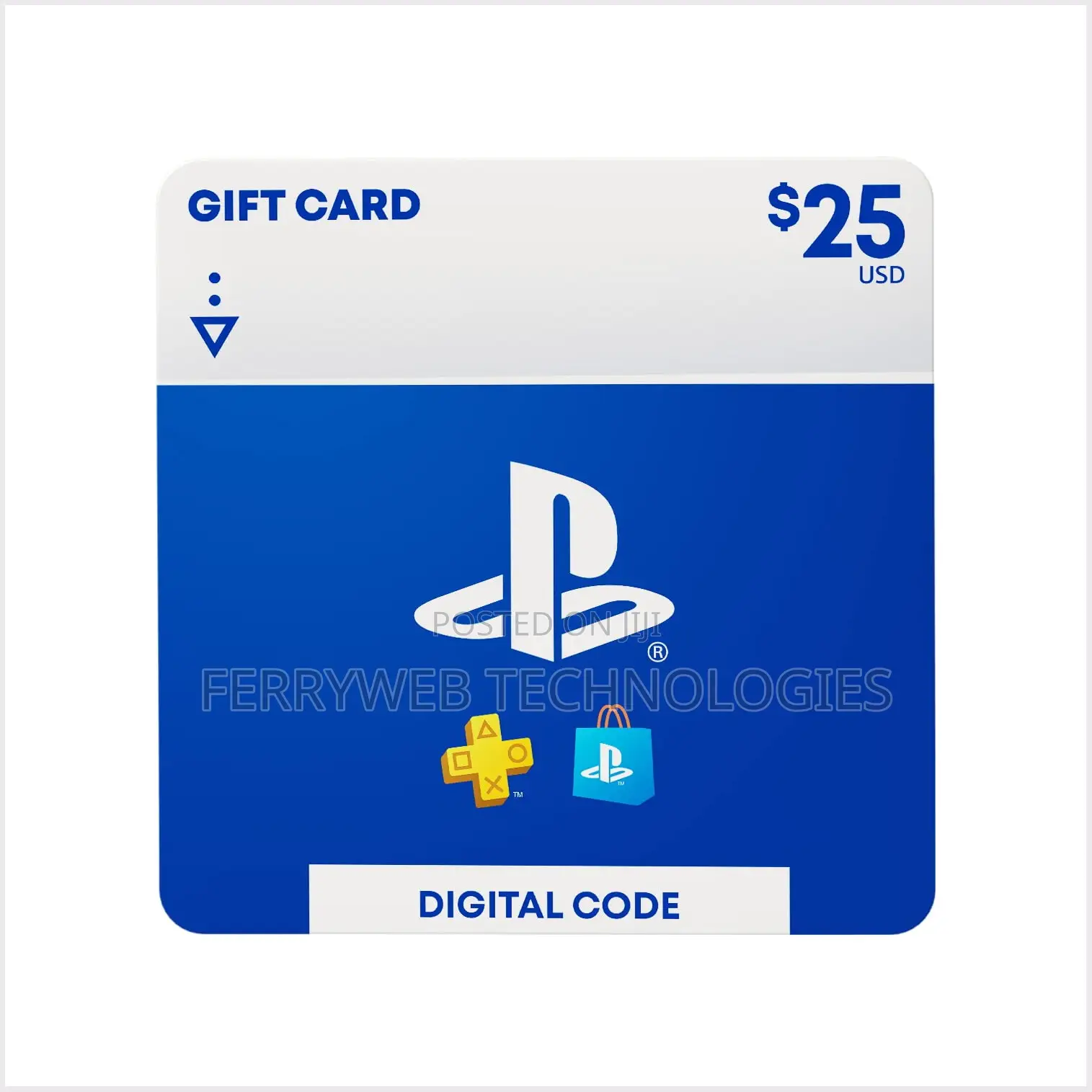 Playstation Gift Card $25