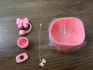 Stanley Cup Anti Leak Accessories With Coaster and Chain