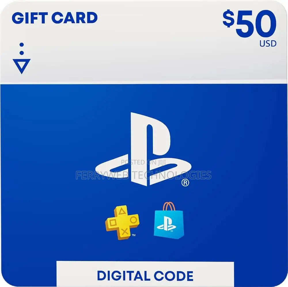 Playstation Gift Card $50