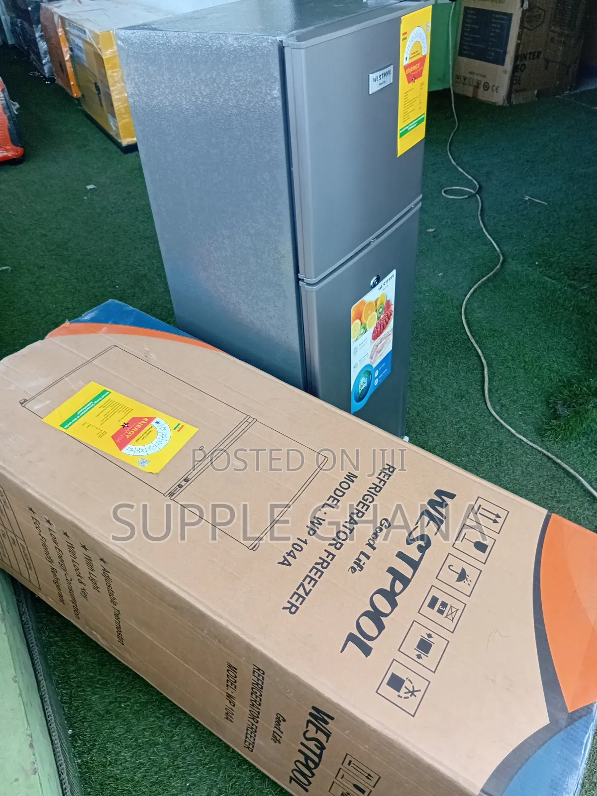 Westpool 80l Refrigerator Freezer – Compact Cooling Excellence