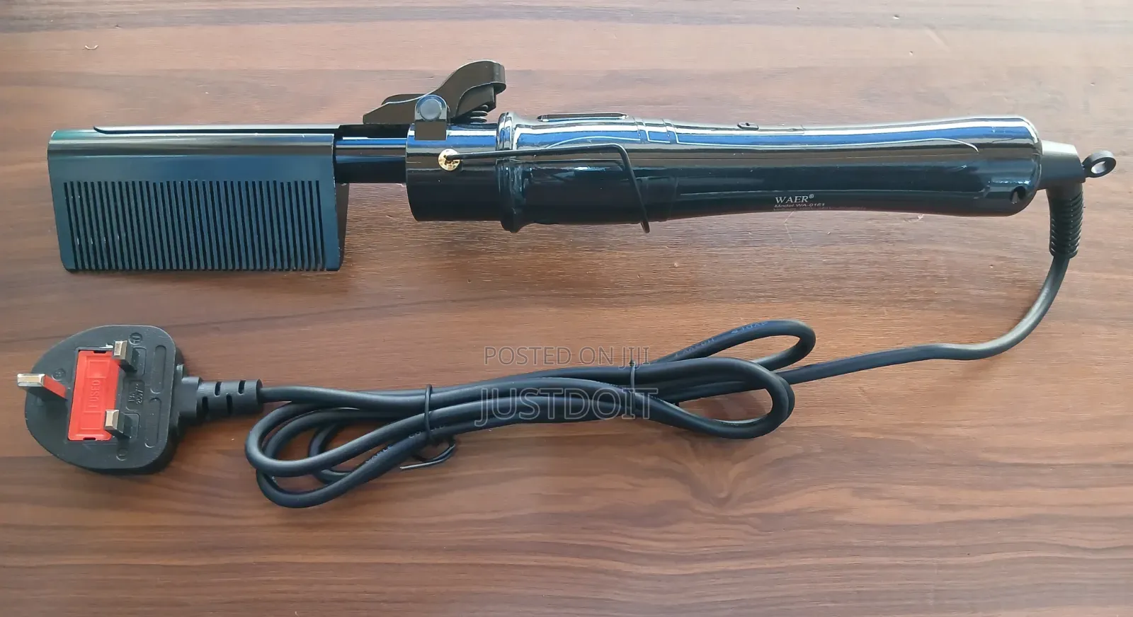 2 in 1 Waer Professional Hot Comb With Straightener