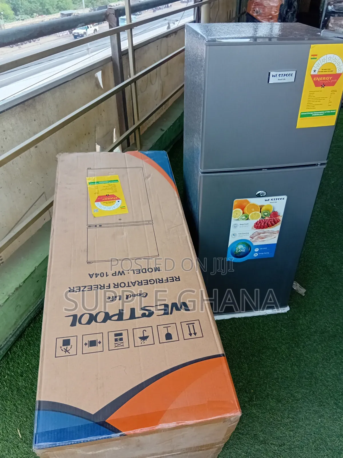 Westpool 80l Refrigerator Freezer – Efficient Cooling in Style
