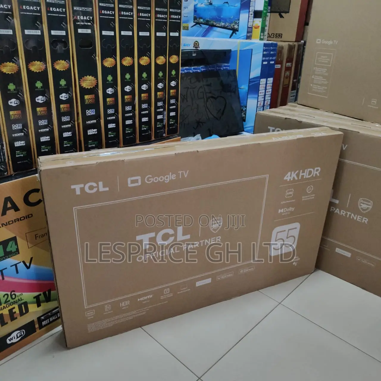 Super Efficient 55'' Google Tv From TCL