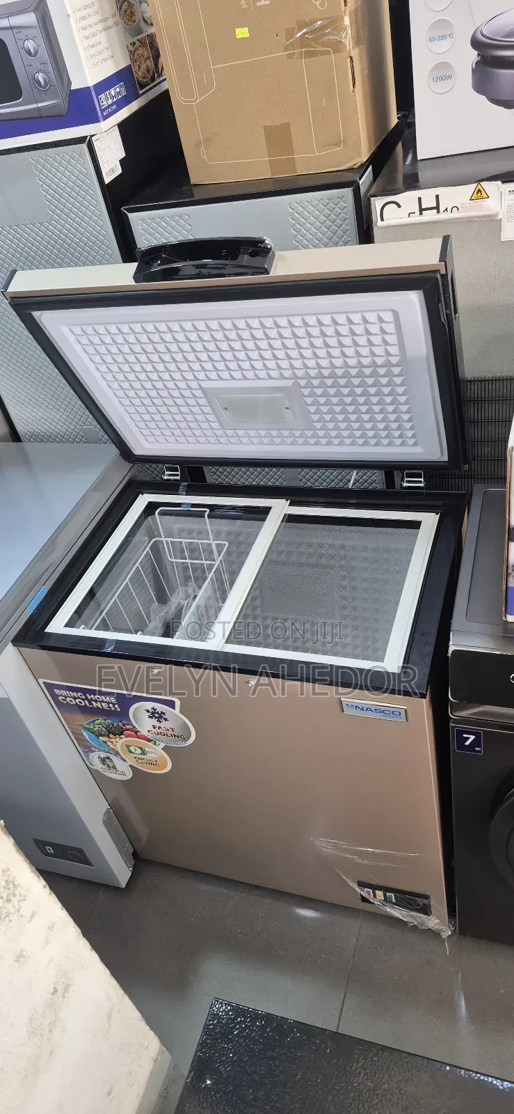 Nasco Stainless Steel Freezer 150l