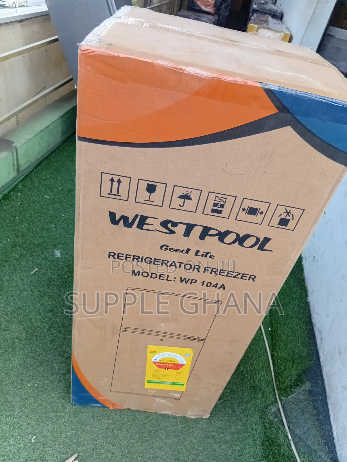 Westpool 80l Refrigerator Freezer – Space-Saving Cooling Solution