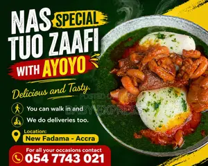 Authentic Tuo Zaafi With Ayoyo Soup - Delivery Walk-In