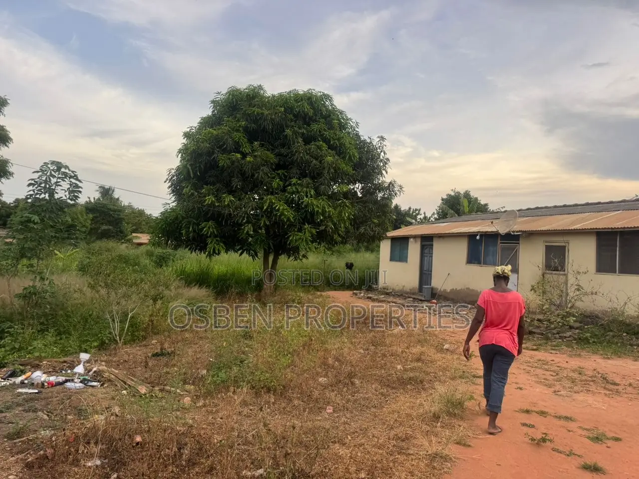 A. 0.23 Acre Land for Sale, With an Old Building