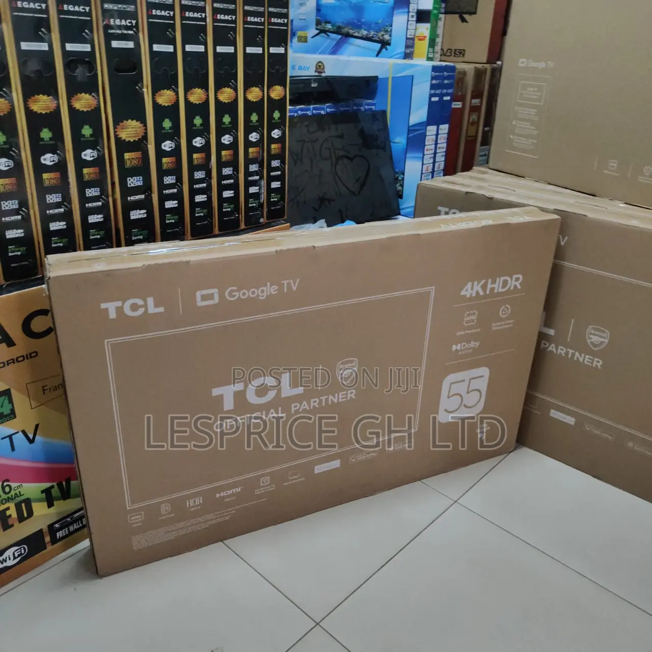 Enjoy Quality Viewing Experience With Our 55'' Uhdtv From TCL