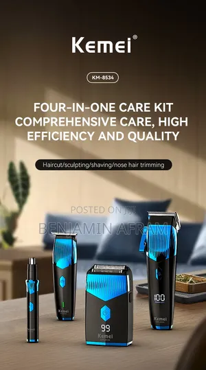 Hair Clippers, Hair Trimmer, Shaver, Nose/Ear Clipper