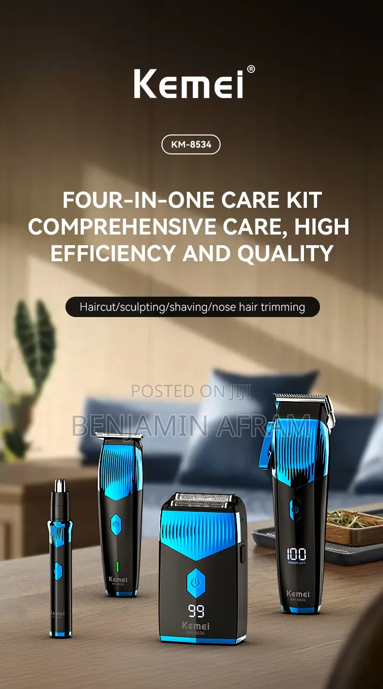 Hair Clippers, Hair Trimmer, Shaver, Nose/Ear Clipper