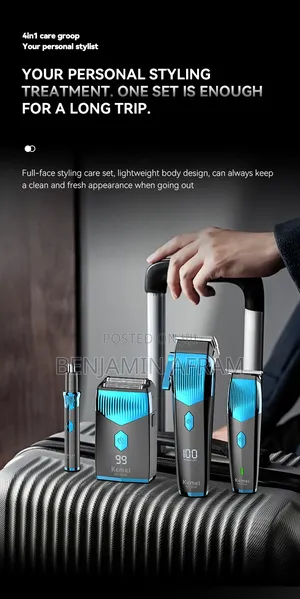 Hair Clippers, Hair Trimmer, Shaver, Nose/Ear Clipper