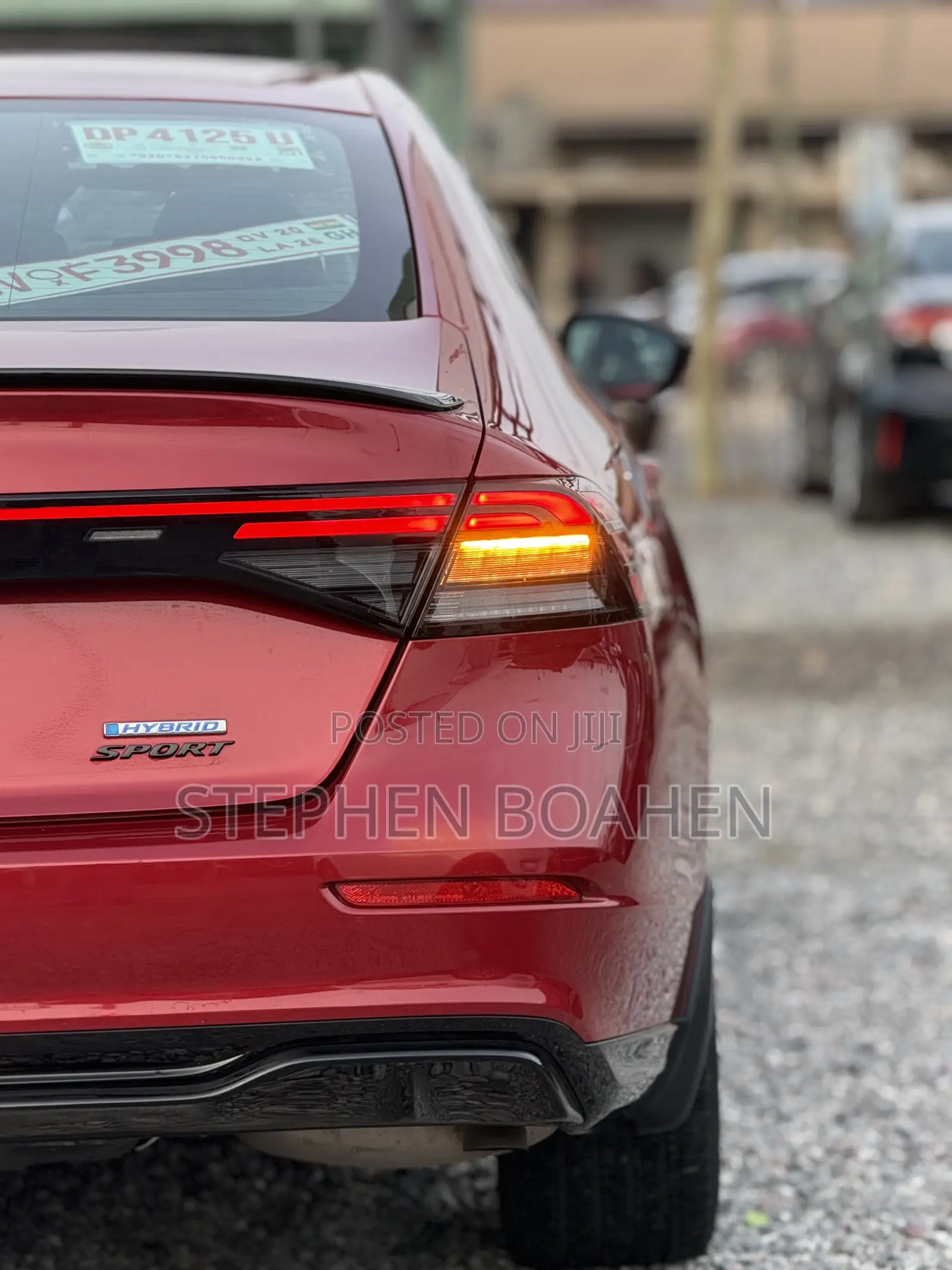 Honda Accord 2024 Red