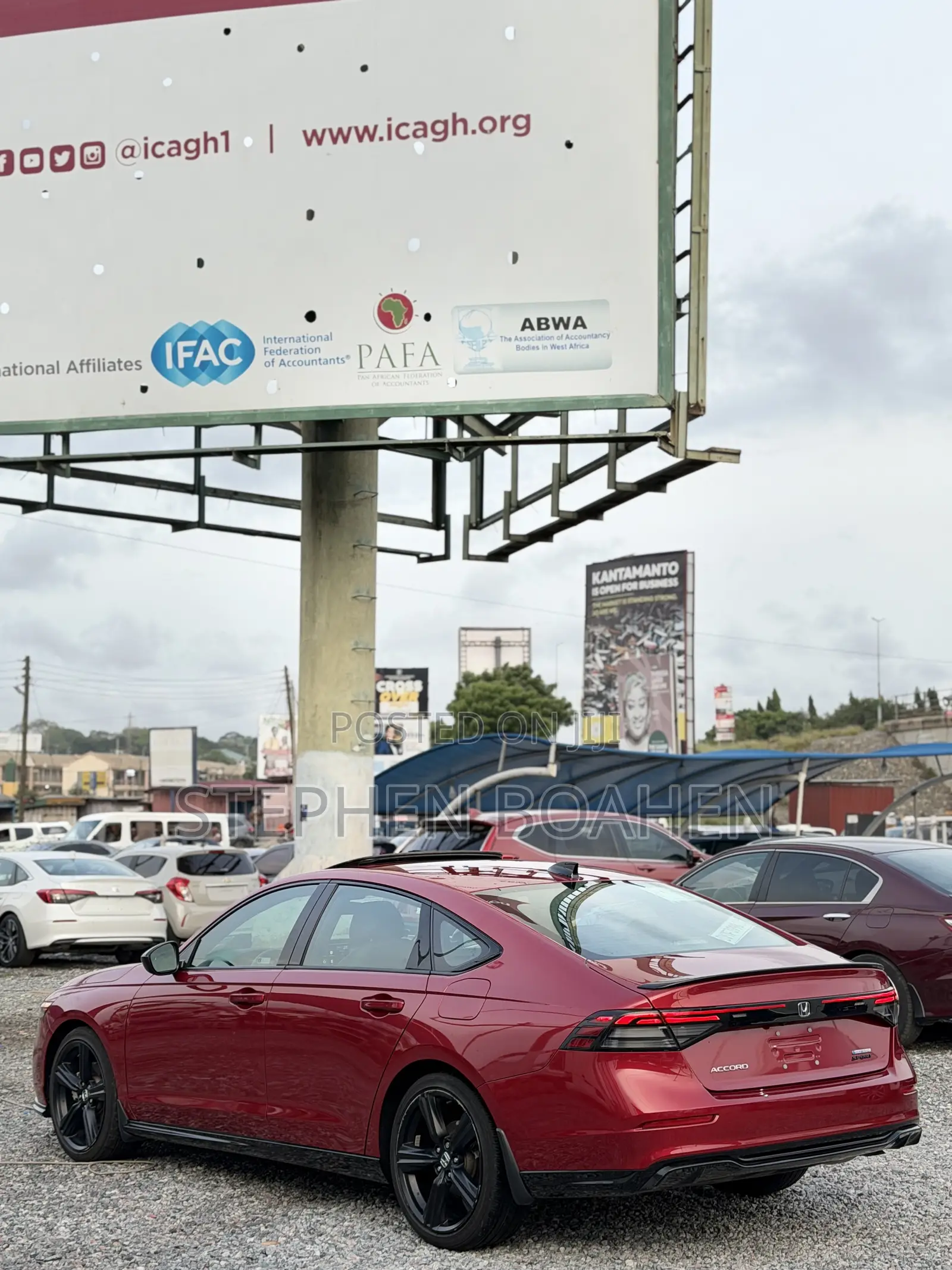 Honda Accord 2024 Red