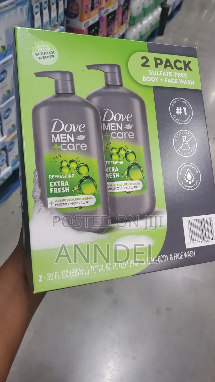 2in1 Dove Men Care Body Wash