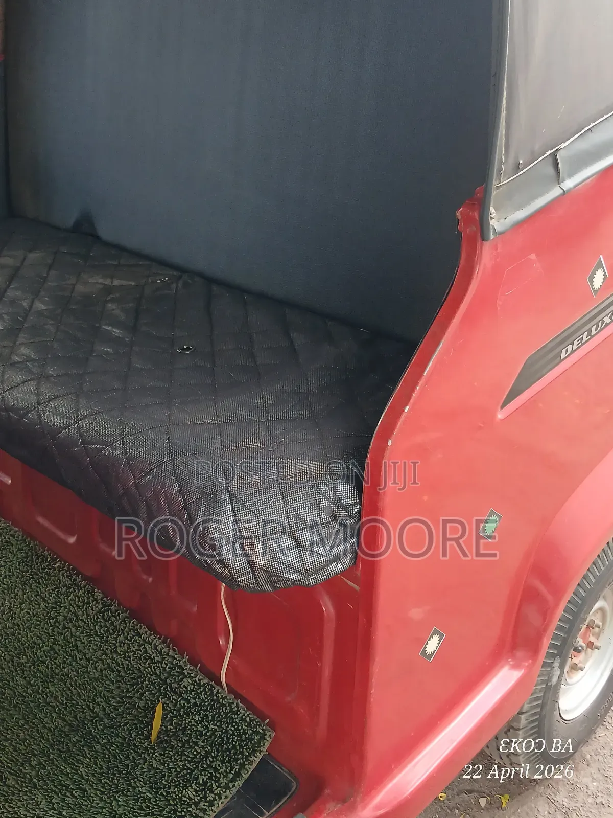 TVS King Deluxe Plus iTouch Start 2023 Red