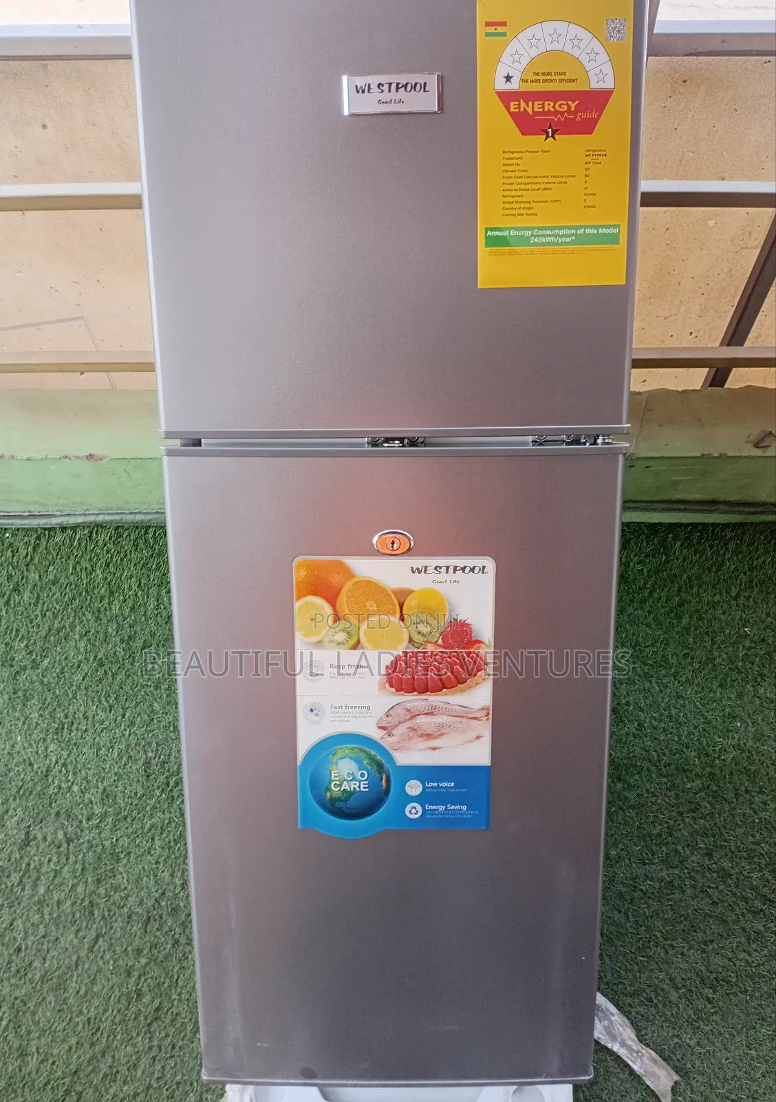 Westpool 80l Mini Fridge – Sleek Look, Strong Performance