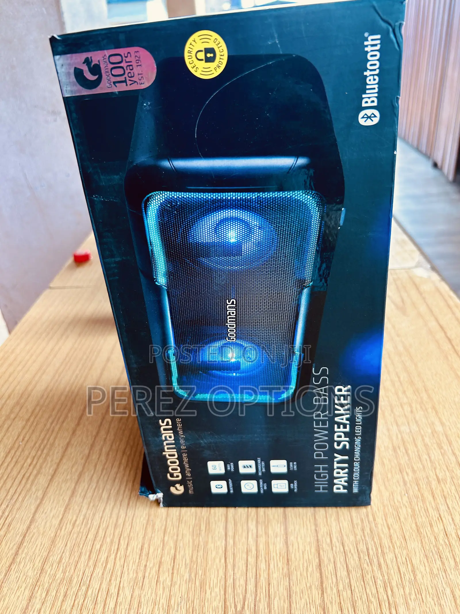 Goodmans High Power Bass Party Speaker