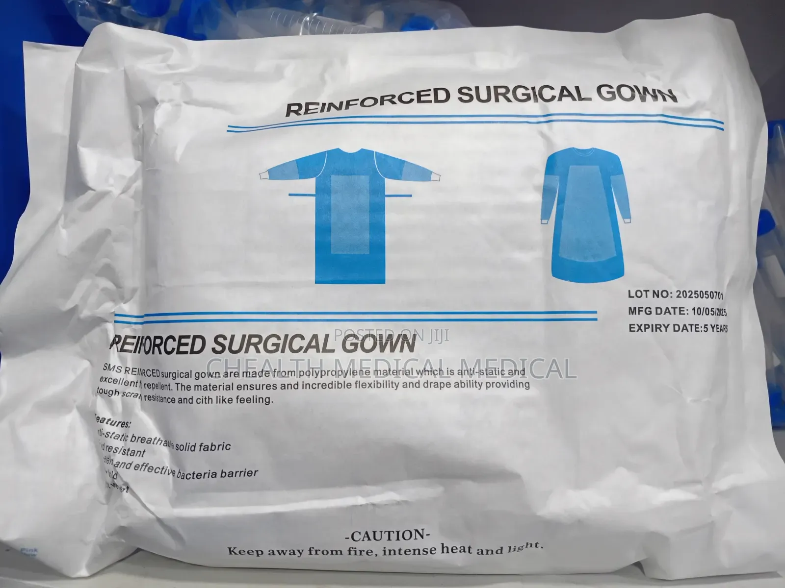 Reinforced Surgical Gown