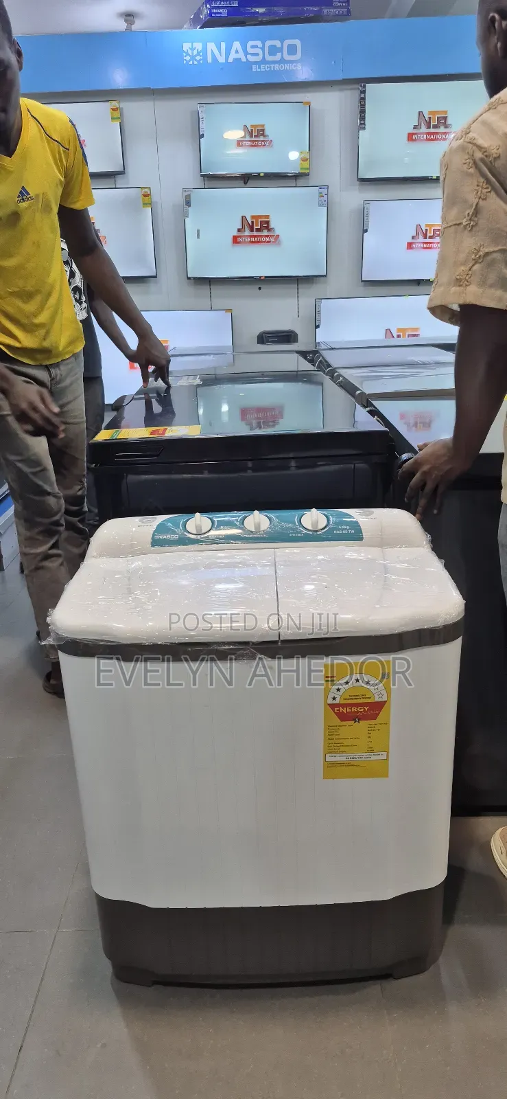 Twin Tab Nasco 5kg Washing Machine Semi Automatic For.Sale