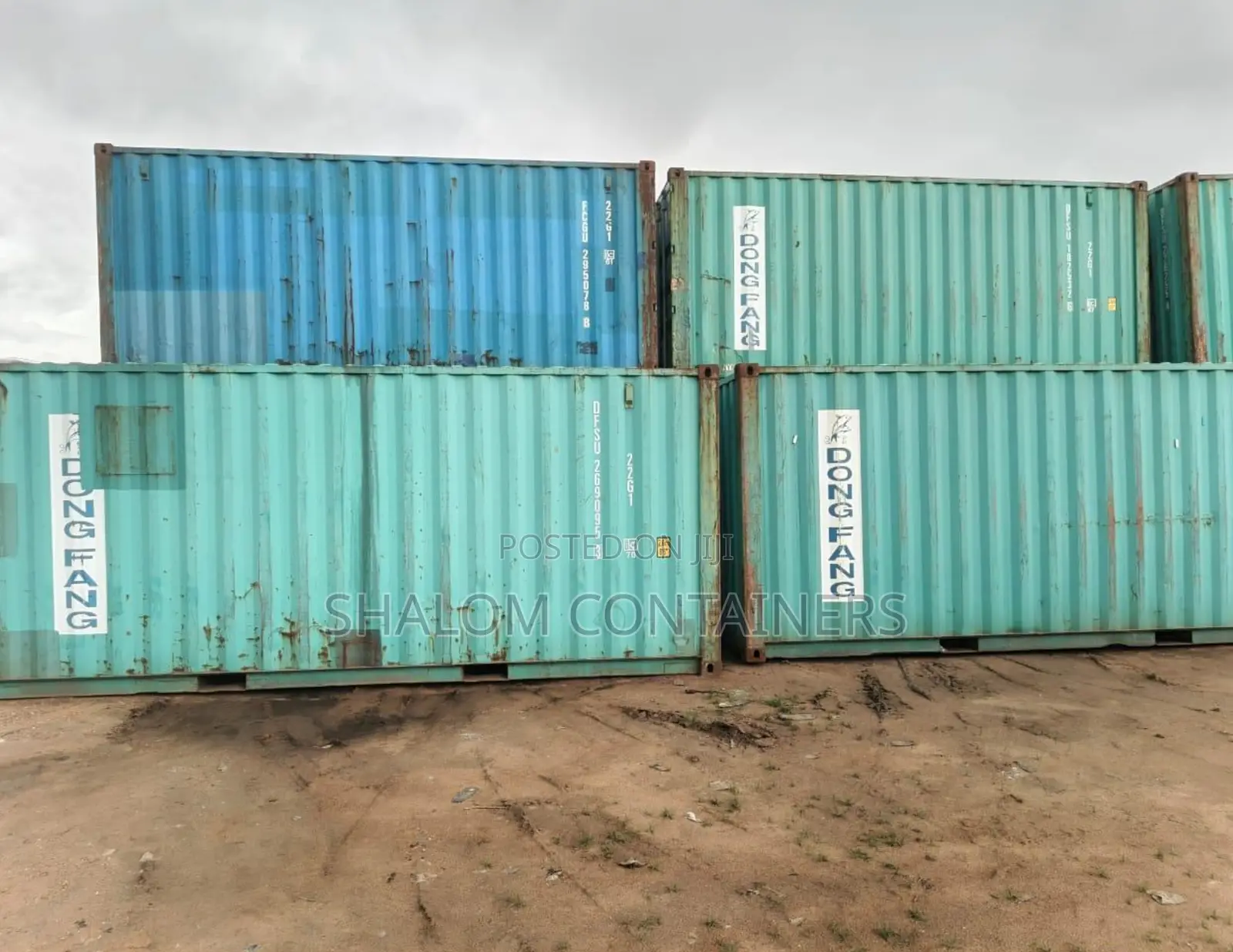 Reduce To Clear 20ft Empty Dry Containers Available For Sales