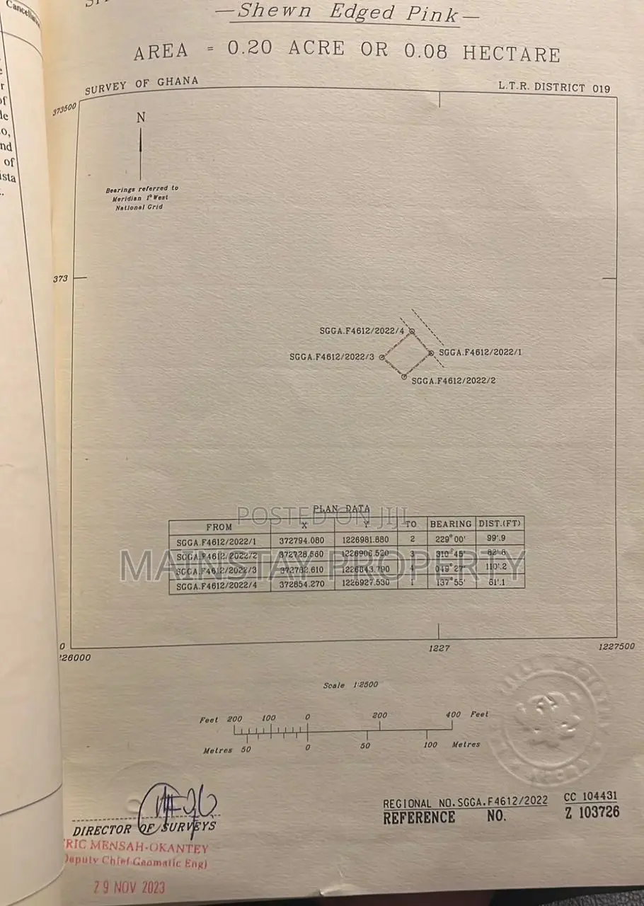 Land for Sale at East Legon Hills
