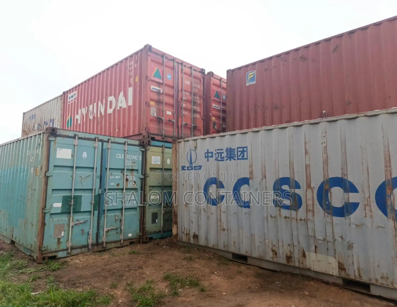 Reduce To Clear 20ft Empty Dry Containers Available For Sales