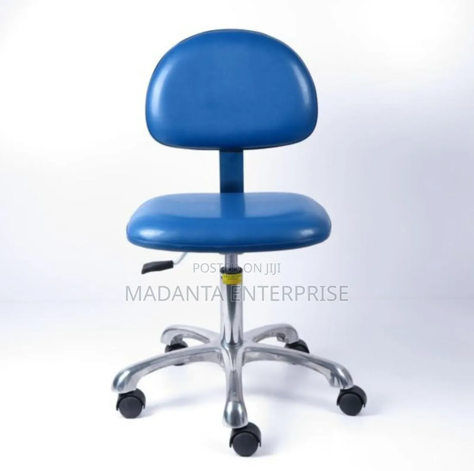 Theater Lab Stool With Backrest