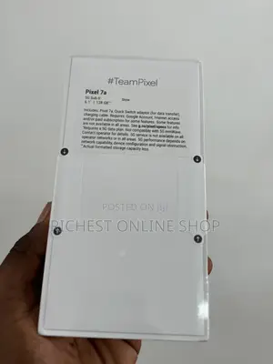 New Google Pixel 7a 128 GB White