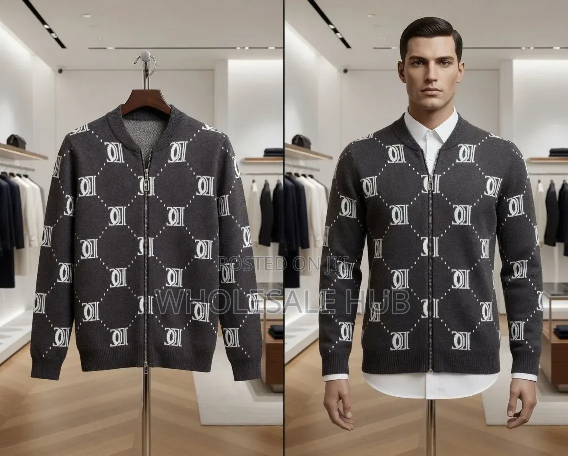 Quality Knitted Zipper Sweater Jacket