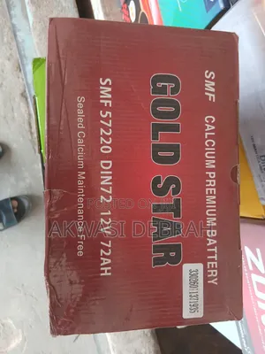 Gold Star 17 ,15,13 Plate 90ah, 72ah,66ah and 55ah for All Cars