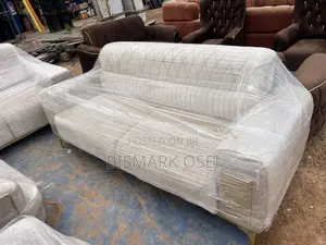 Royal Comfort Sofa Set, With a Beautiful Golden Designs