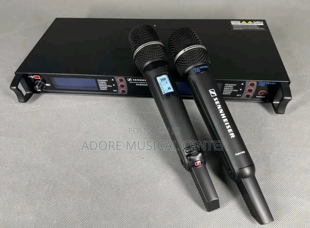 Sennheiser Skm9000 All Black Wireless 2in1 Microphone
