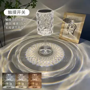 Crystal Table Touch Lamp