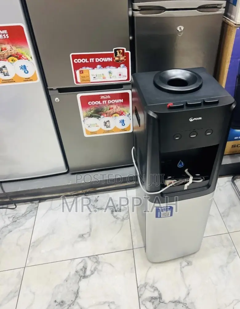 Check Out Classic Pearl 3 Tray Electric Water Dispenser(Black/Gray)