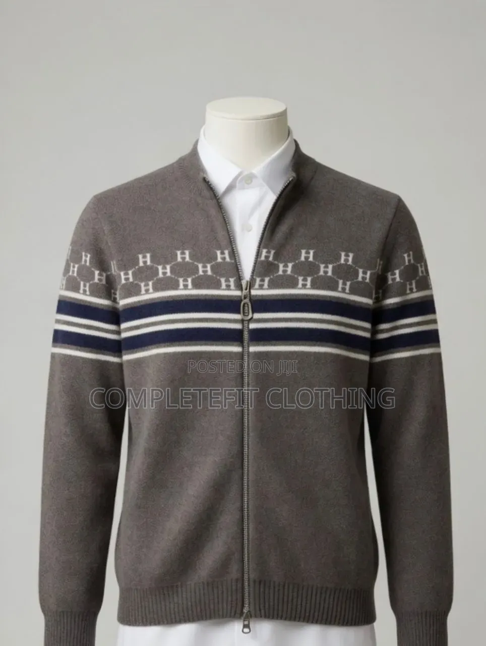 Sweat Shirt With Zip Available in Sizes