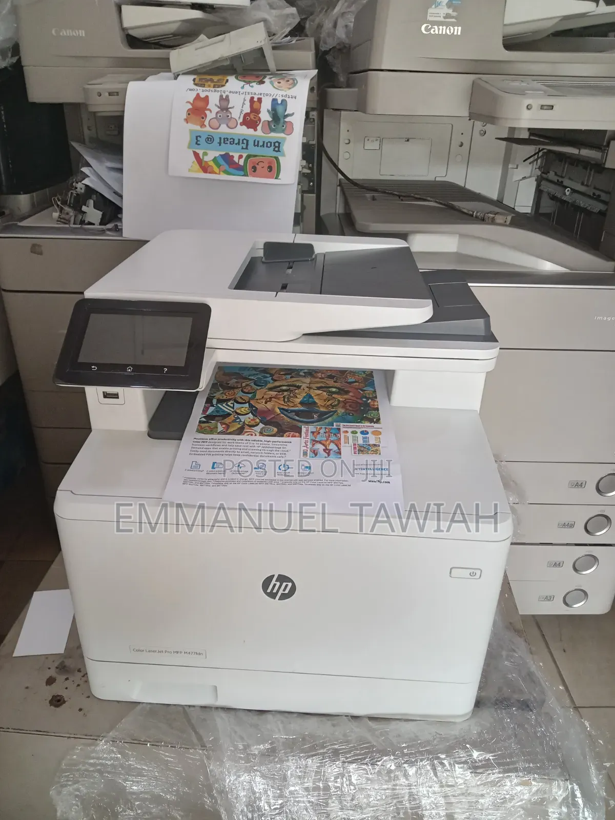 Hp Color Laserjet MFP M477fdwn