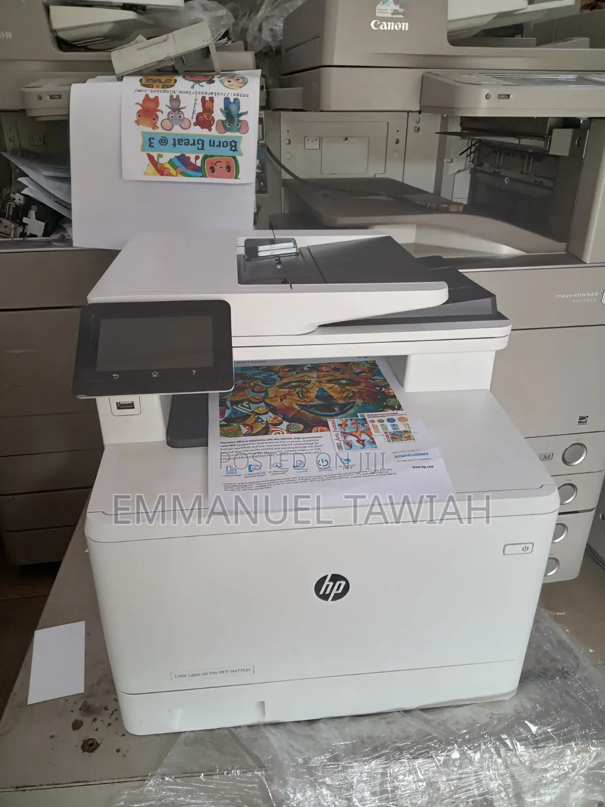 Hp Color Laserjet MFP M477fdwn