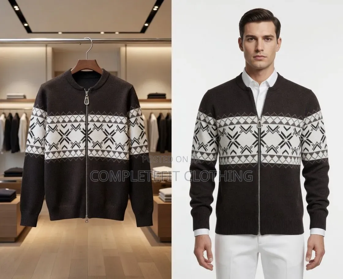 Woolen Zipper Sweat Shirts