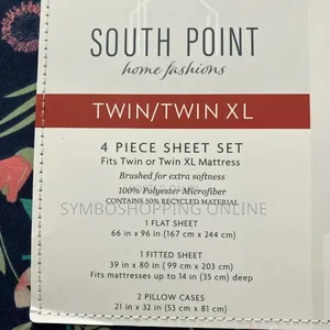 South Point Home Fashions Twin/Twin Xl 4 Piece Sheet Set