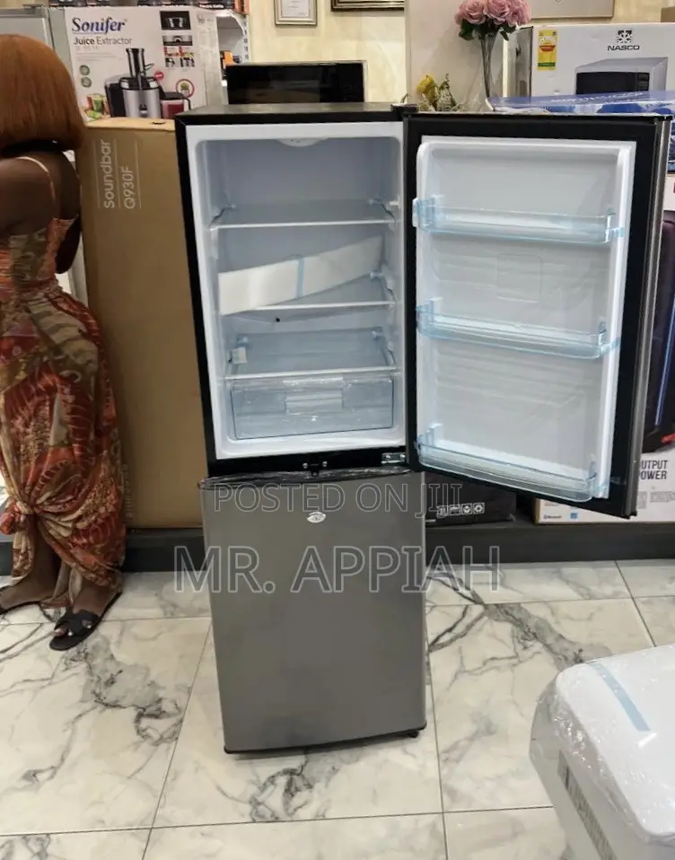 Shop Nasco 158l Bottom Mount Freezer Fridge(Nasd2-20)Dark Gray.