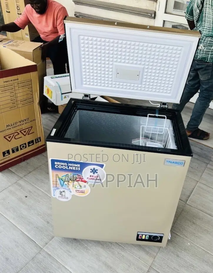 Shop Original Nasco 138l Single Door Chest Freezer(Gold)Nas-175fl