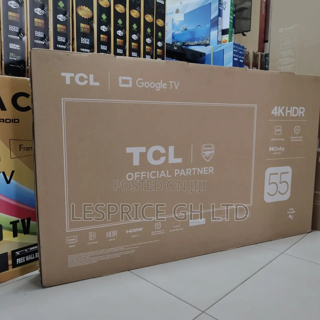 Magnificent 55'' Google Tv at an Affordable Price From TCL