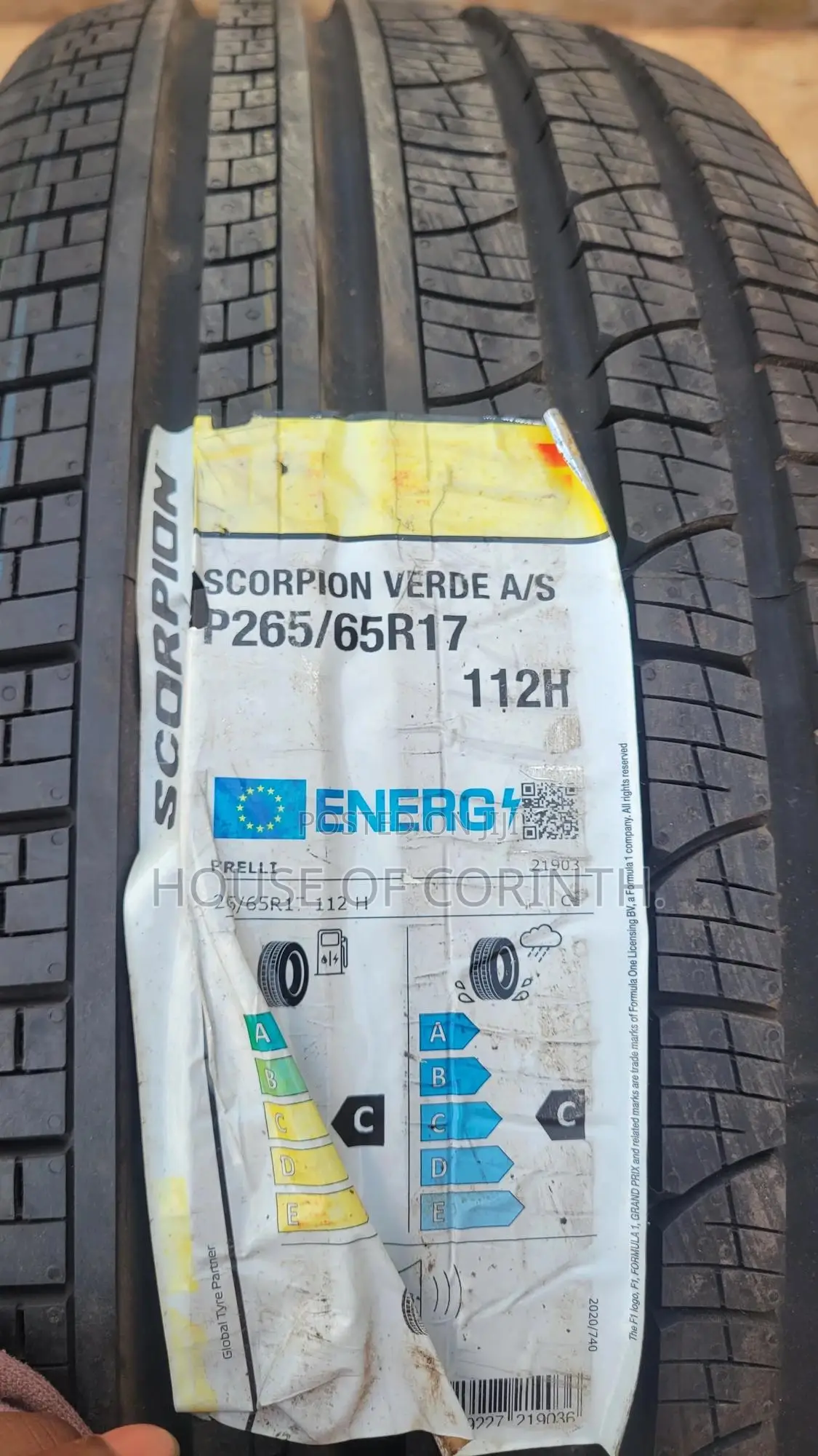 265/65r17 Pirelli S-Veas