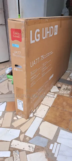 Lg 75" Uhd Smart Ua77 Ai Tv Apple Airplay Netflix Youtube Bluetooth