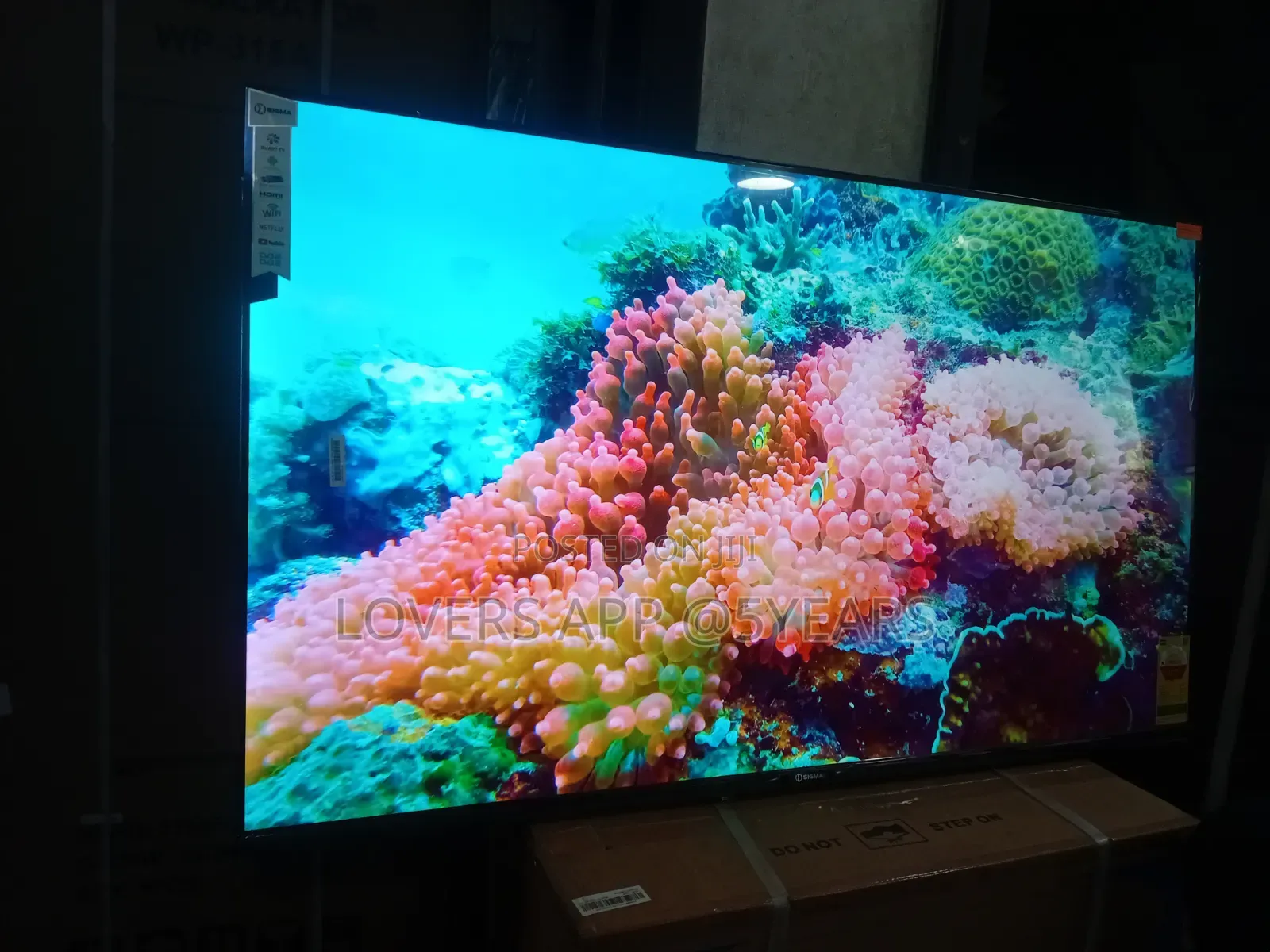 Sigma 55" Led Tv- Sweet and Stunning.