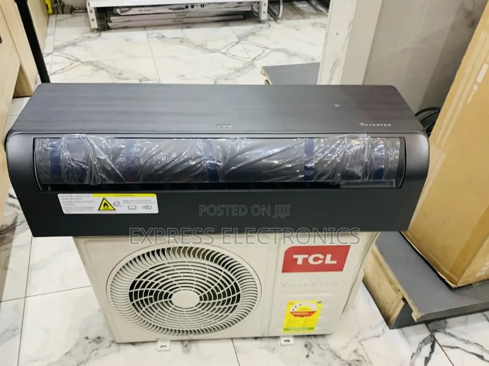 Turbo Cool Dark Grey Color Inverter TCL 1.5hp
