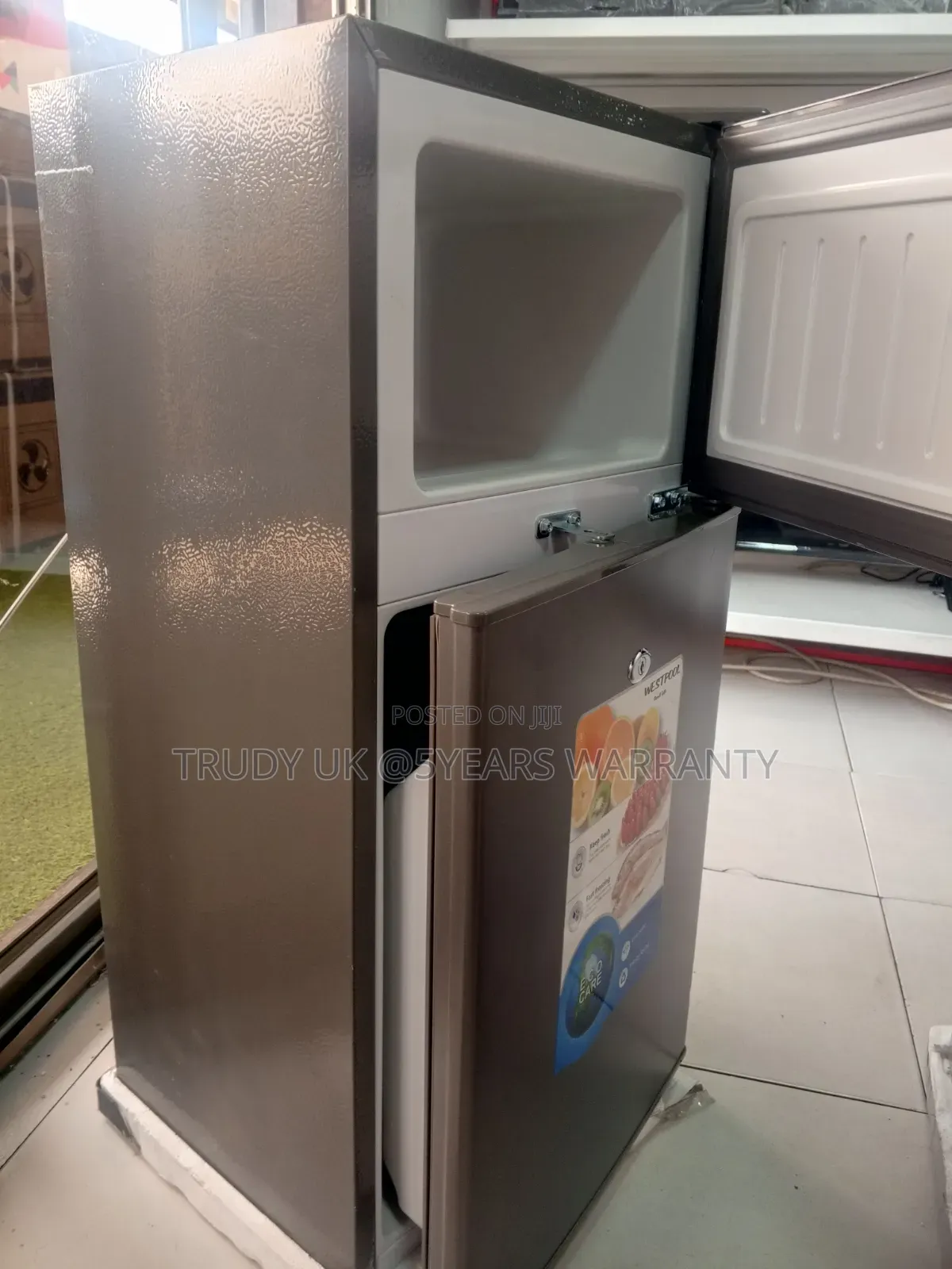Westpool Mini Vault 60liters Double Door Table Top Fridge